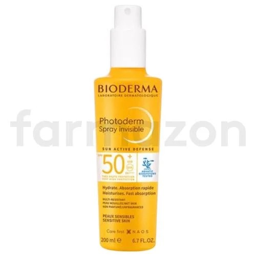 Bioderma Photoderm Spray Invisible Spf50+ 200 ml