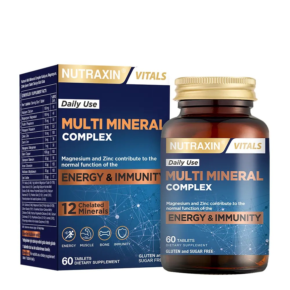 NUTRAXIN MULTIMINERAL COMPLEX 60 TABLET