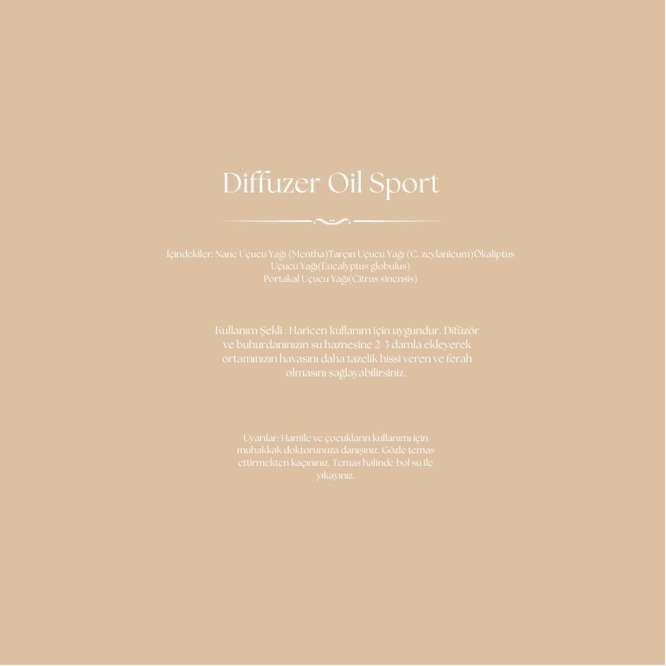 Difüzer Oil - Sport