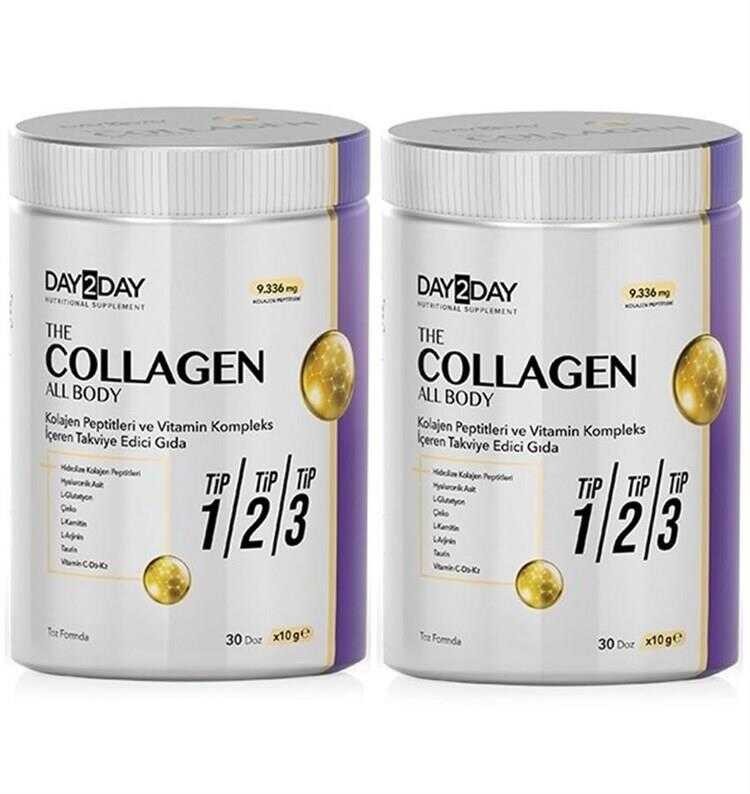 Day2day The Collagen All Body Toz 300 gr - 1 Alana 1 Hediye