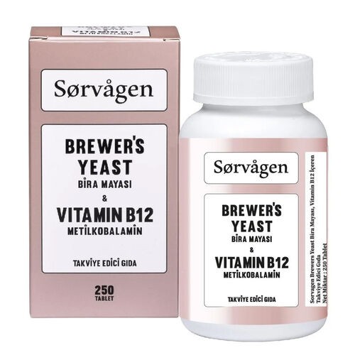 SORVAGEN BREWERS YEAST B12 250