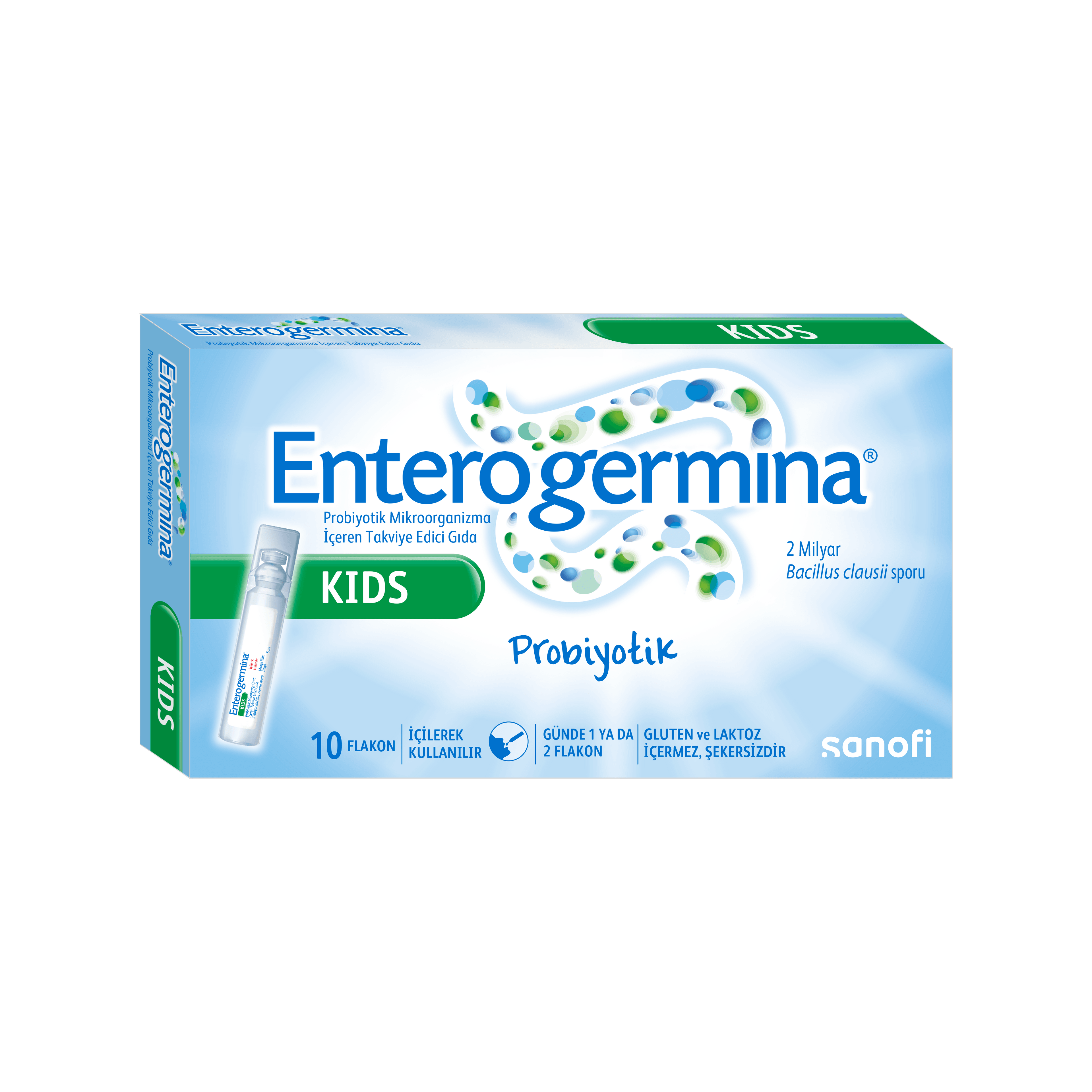 ENTEROGERMINA 5 ML COCUK 10 FLAKON
