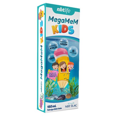 NBTLİFE MEGAMEM KİDS 150 ML ŞURUP