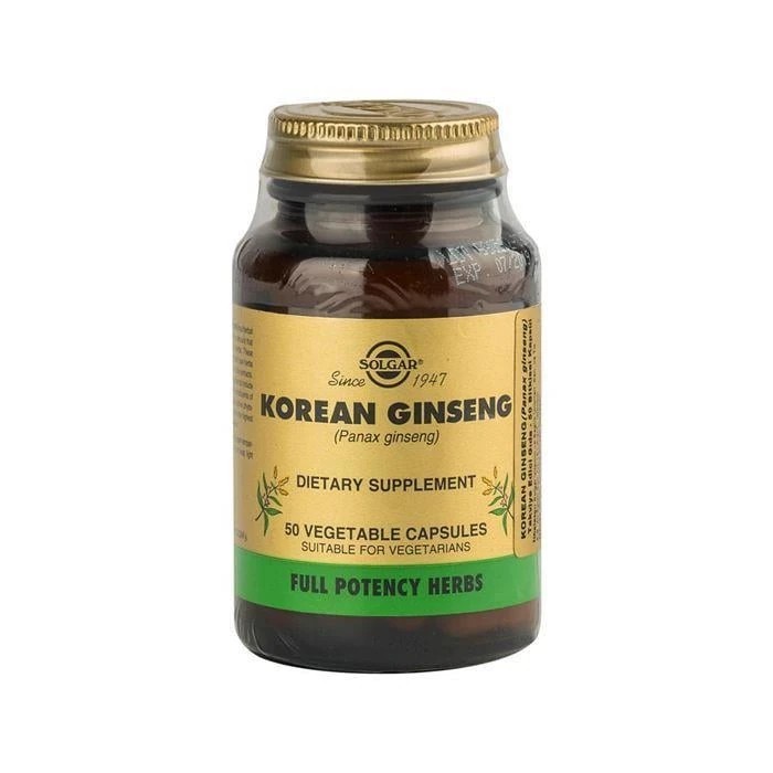 SOLGAR KOREAN GINSENG 50 V-KAPSÜL