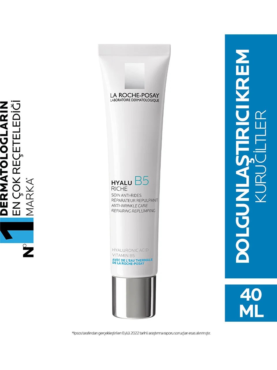 La Roche Posay Hyalu B5 Rich Care Dolgunlaştırıcı Kırışıklık Karşıtı Krem 40 m