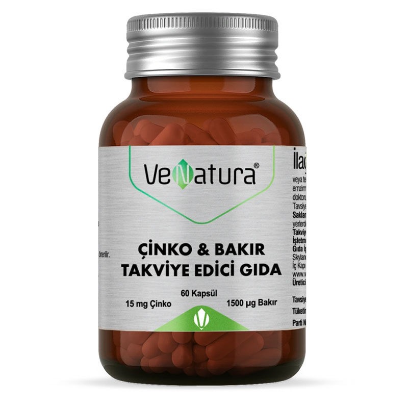VENATURA CINKO-BAKIR 60 KAPSUL