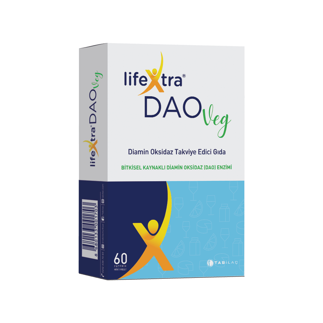 Lifextra DaoVeg, 30 Enterik Mini Tablet