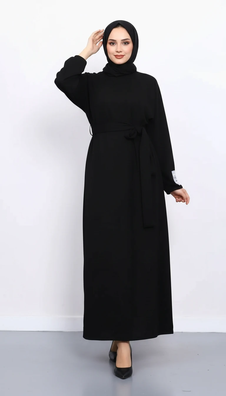 Kadın Basic Tesettür Elbise image