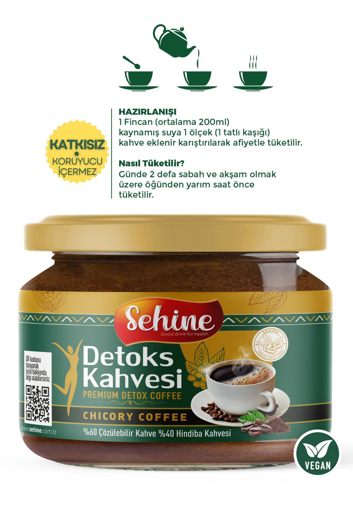 Hindiba Kahvesi 1 Aylık (60 KULLANIM) 150gr
