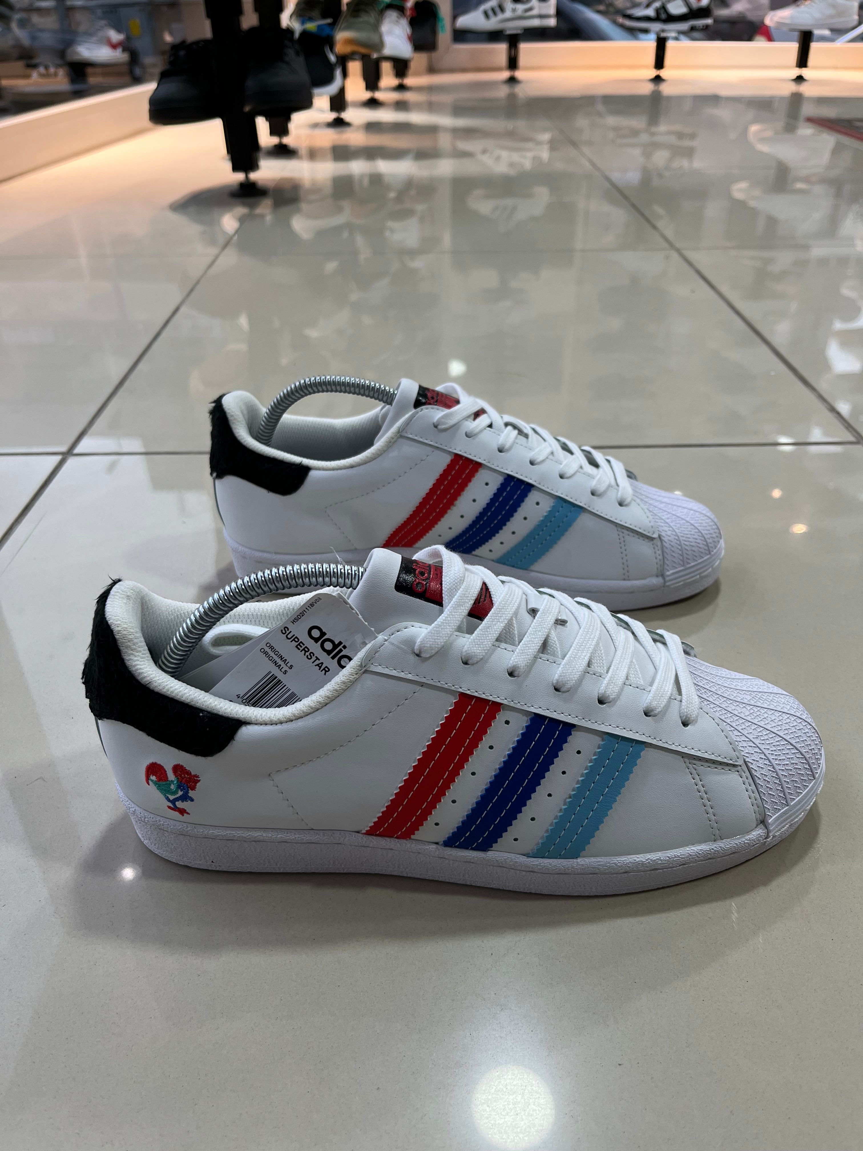 Adidas Superstar Cockerel White