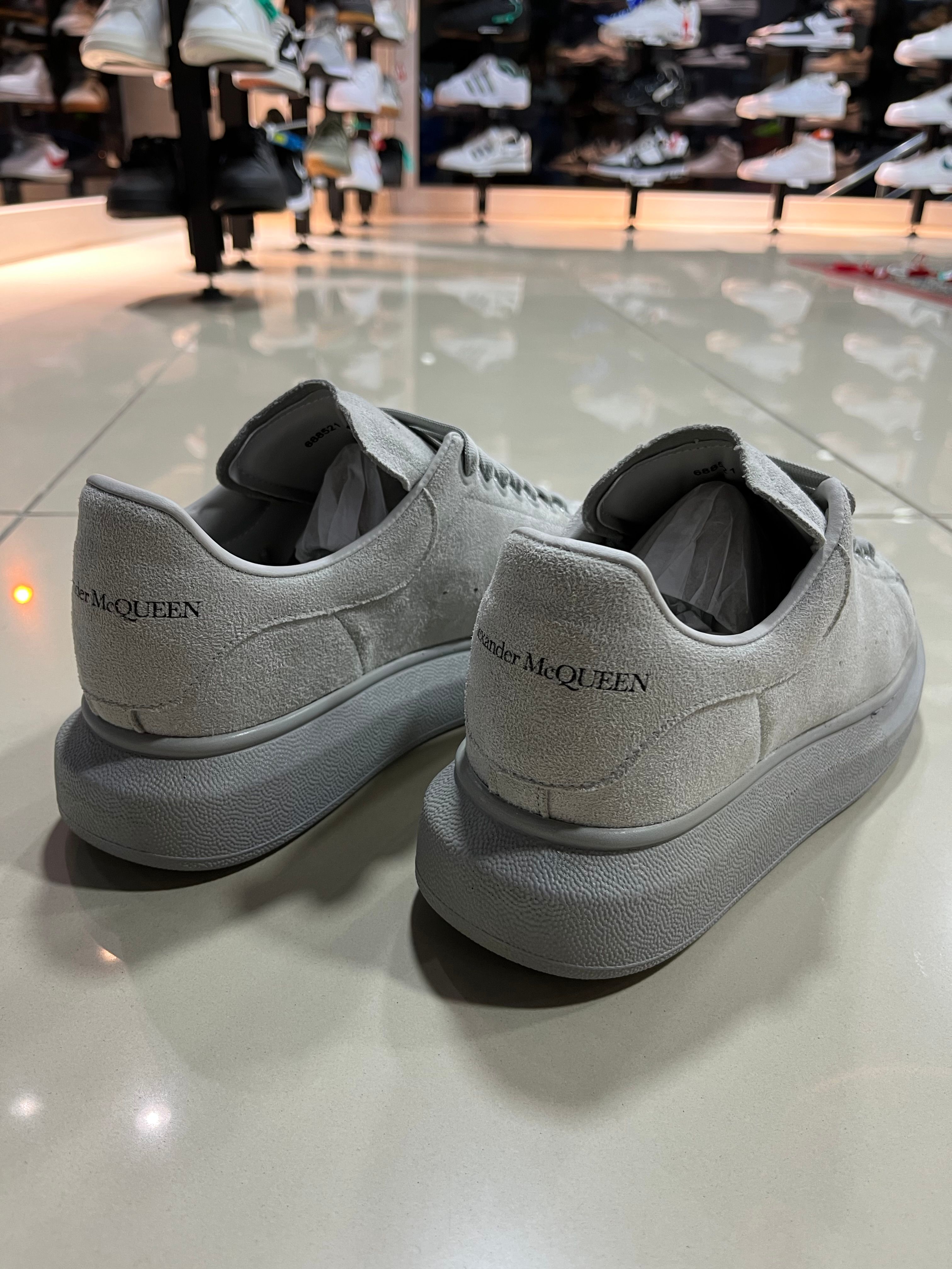 Alexander McQUEEN Gri Süet