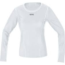 Gore Kadın Beyaz Yuvarlak Yaka Windstopper