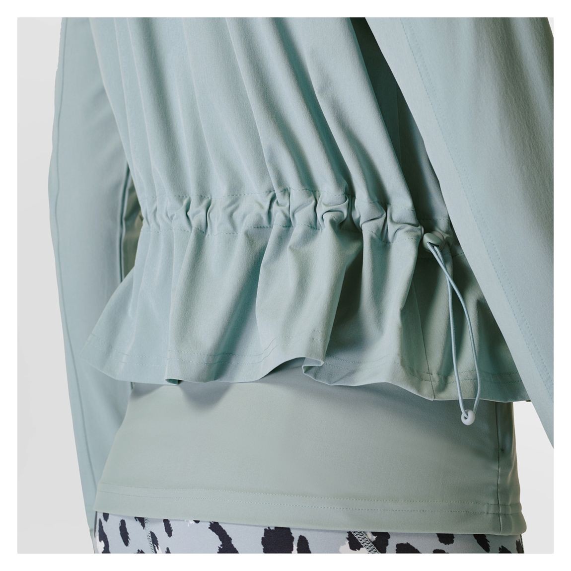 Sweaty Betty Gri Yağmurluk