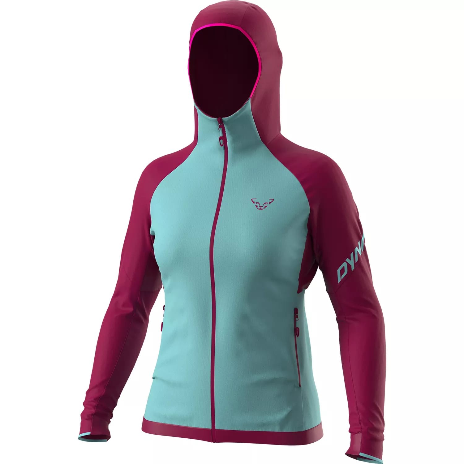 Dynafit Windstopper Polartec Mürdüm/Turkuaz Ceket