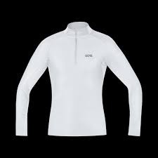Gore Kadın Fermuarlı Beyaz Windstopper
