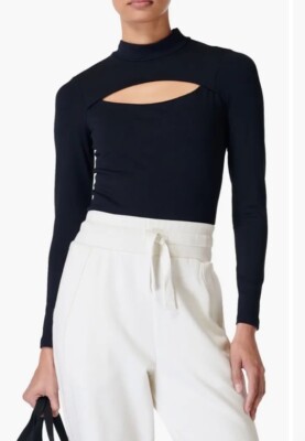 Sweaty Betty Uzun Kollu Pencere Detaylı Body