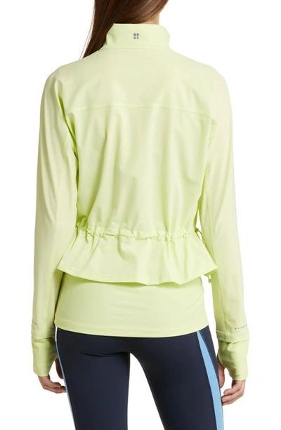 Sweaty Betty Neon Sarı Yağmurluk