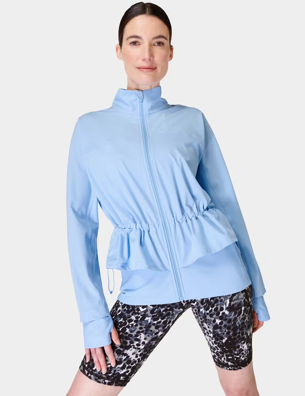 Sweaty Betty Mavi Yağmurluk
