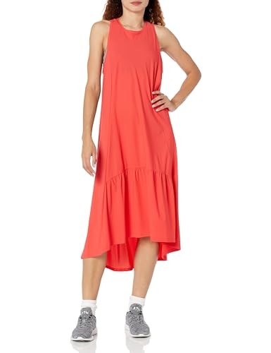Sweaty Betty Kırmızı Explorer Midi Elbise