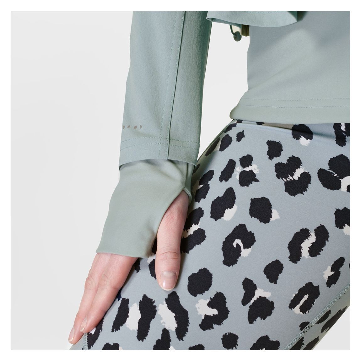 Sweaty Betty Gri Yağmurluk