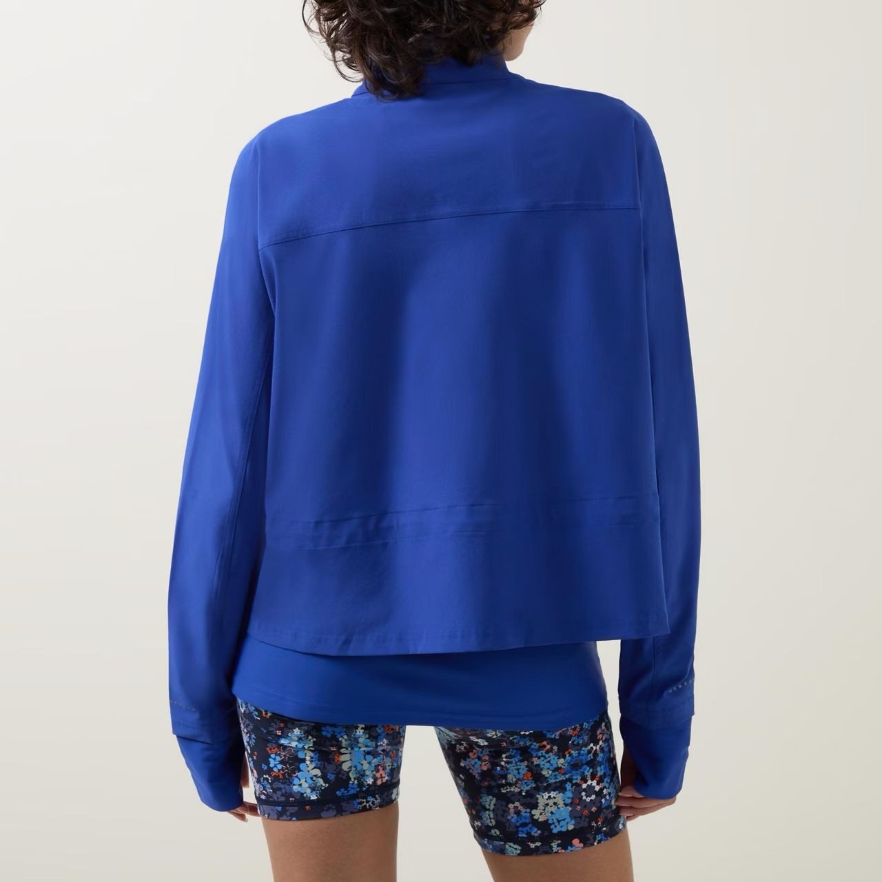 Sweaty Betty Saks Mavisi Yağmurluk