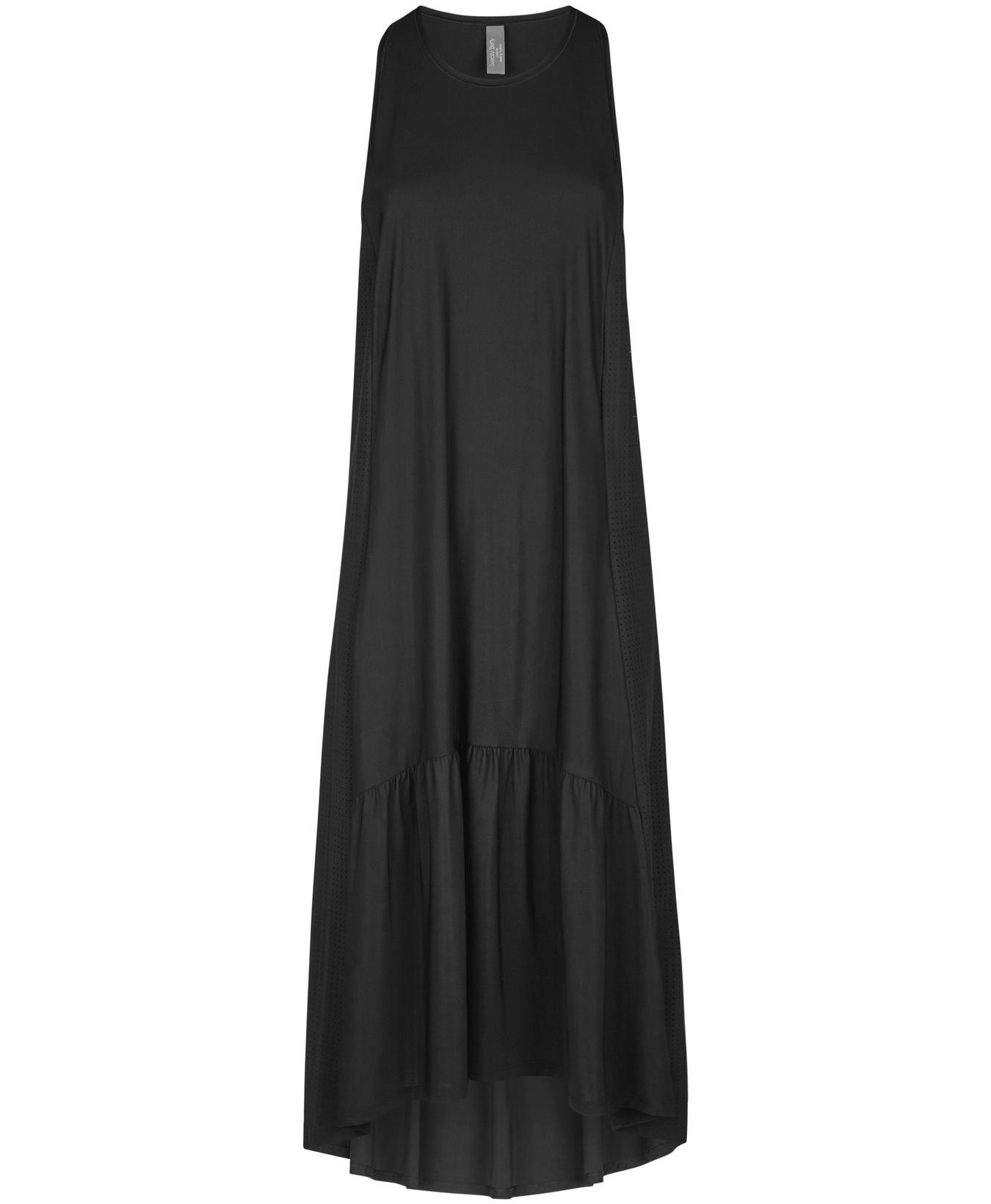 Sweaty Betty Siyah Explorer Midi Elbise