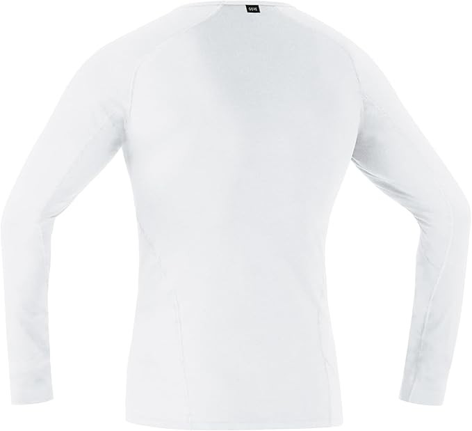Gore Yuvarlak Yaka  Unisex Nefes Alan Termal İçlik/ Beyaz