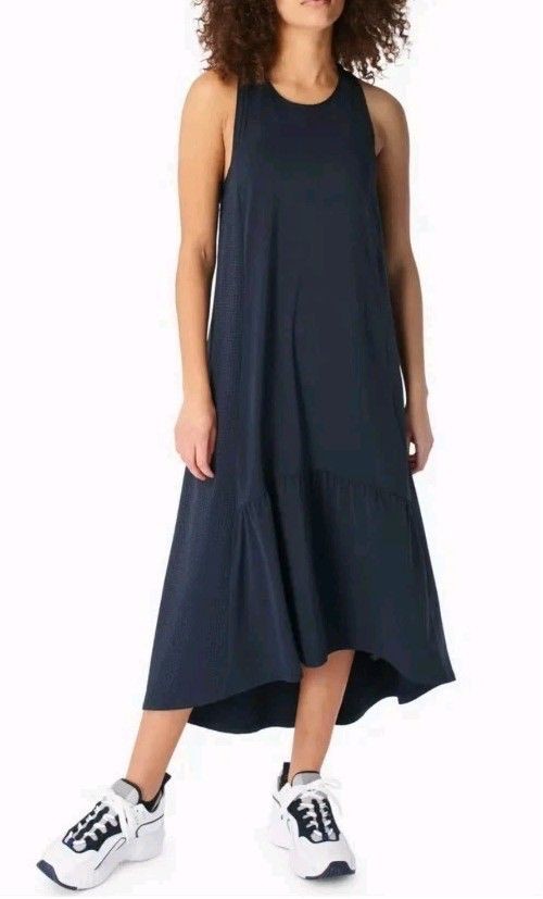 Sweaty Betty Lacivert Explorer Midi Elbise
