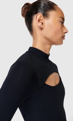 Sweaty Betty Uzun Kollu Pencere Detaylı Body