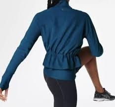 Sweaty Betty Petrol Yeşili Yağmurluk