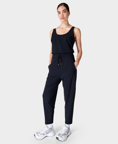 Sweaty Betty Siyah Tulum