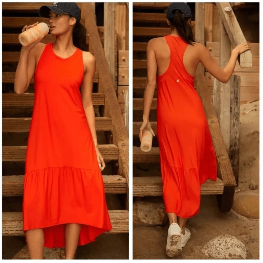 Sweaty Betty Neon Turuncu Elbise