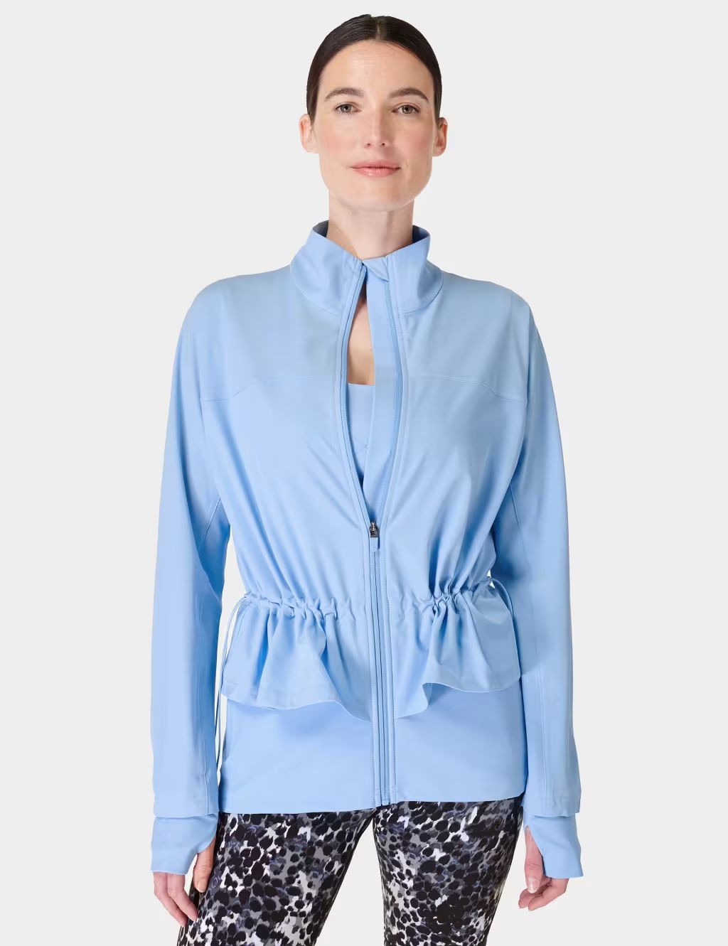 Sweaty Betty Mavi Yağmurluk