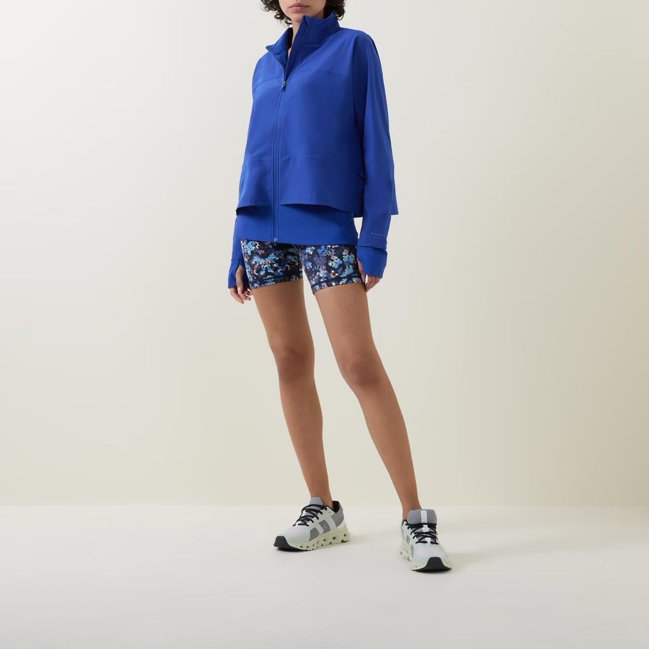 Sweaty Betty Saks Mavisi Yağmurluk