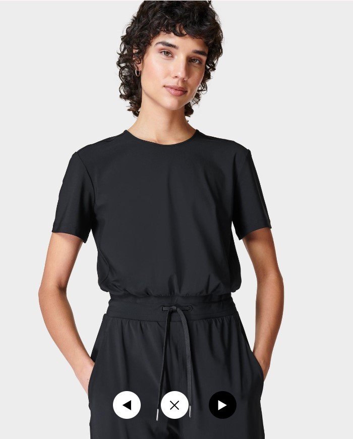 Sweaty Betty Kısa Kollu Tulum