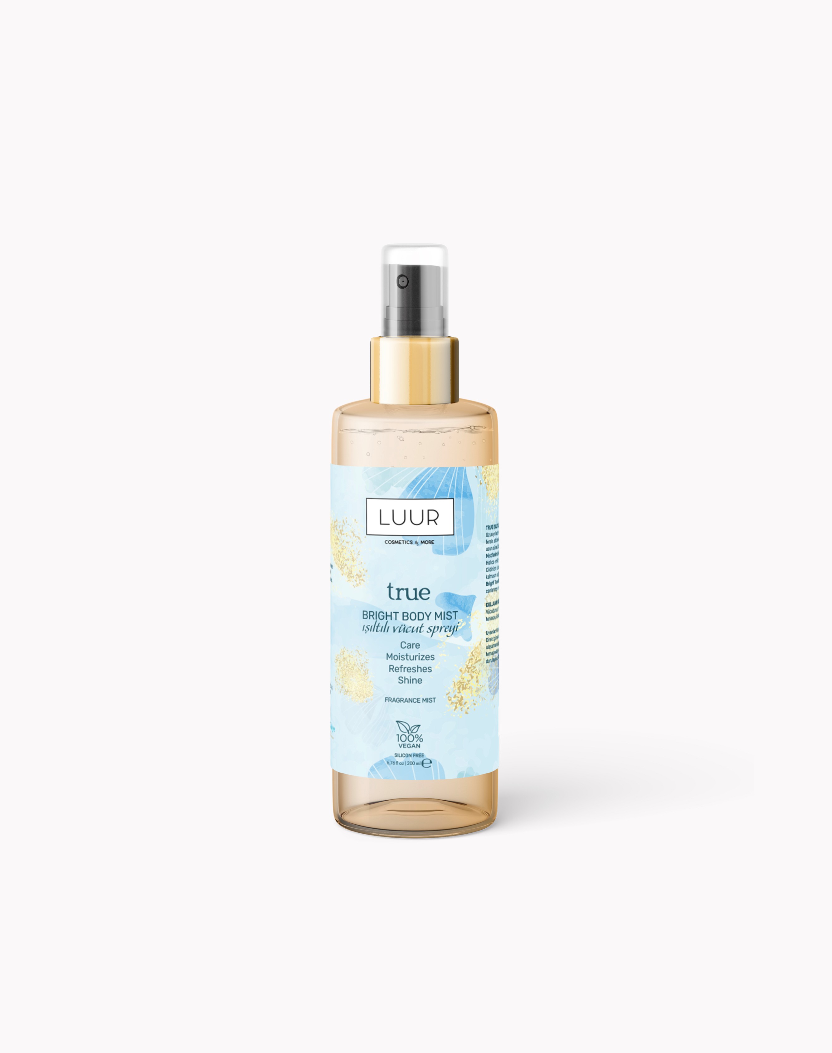 True Işıltılı Vücut Spreyi 200 ML