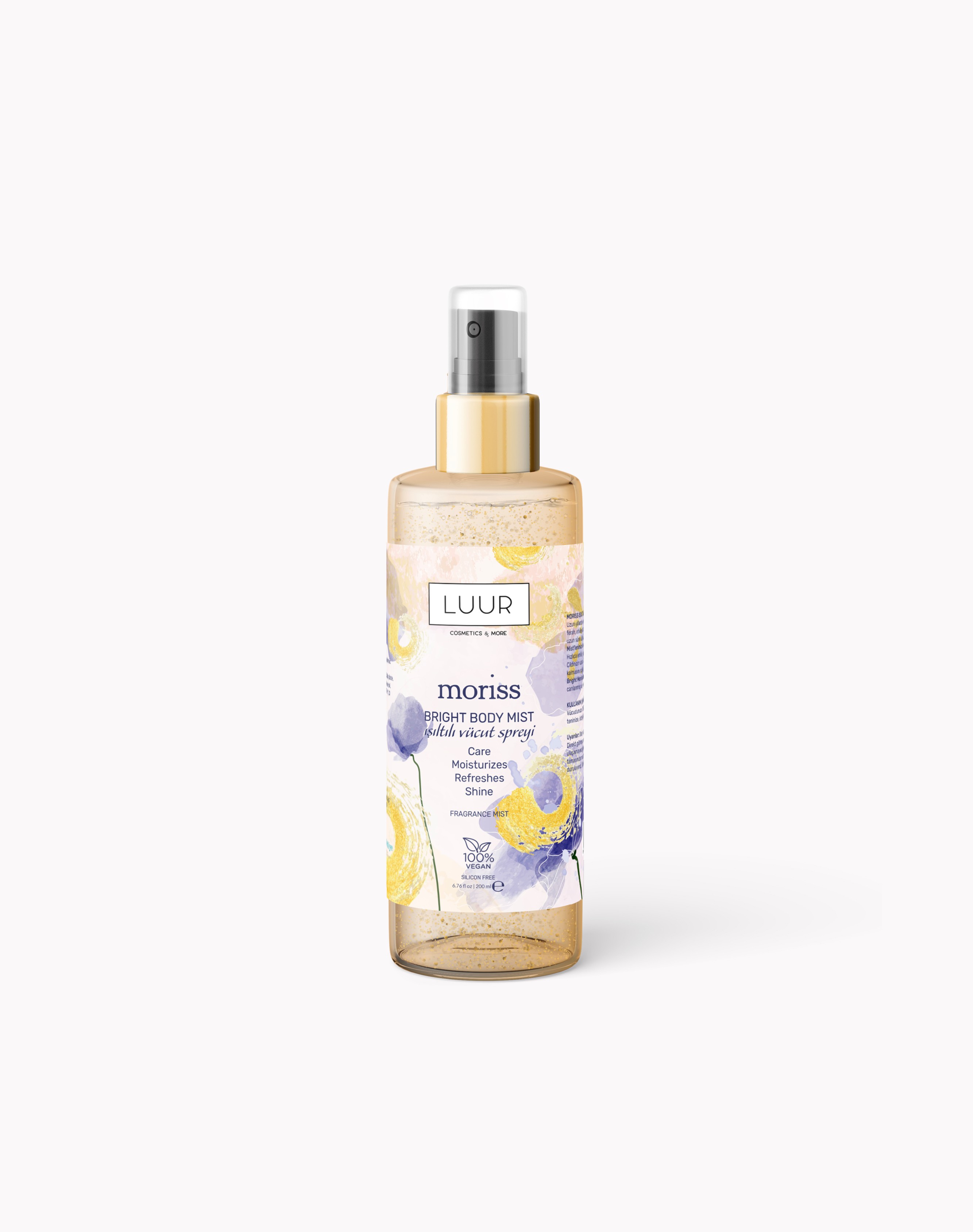 Moriss Işıltılı Vücut Spreyi 200 ML