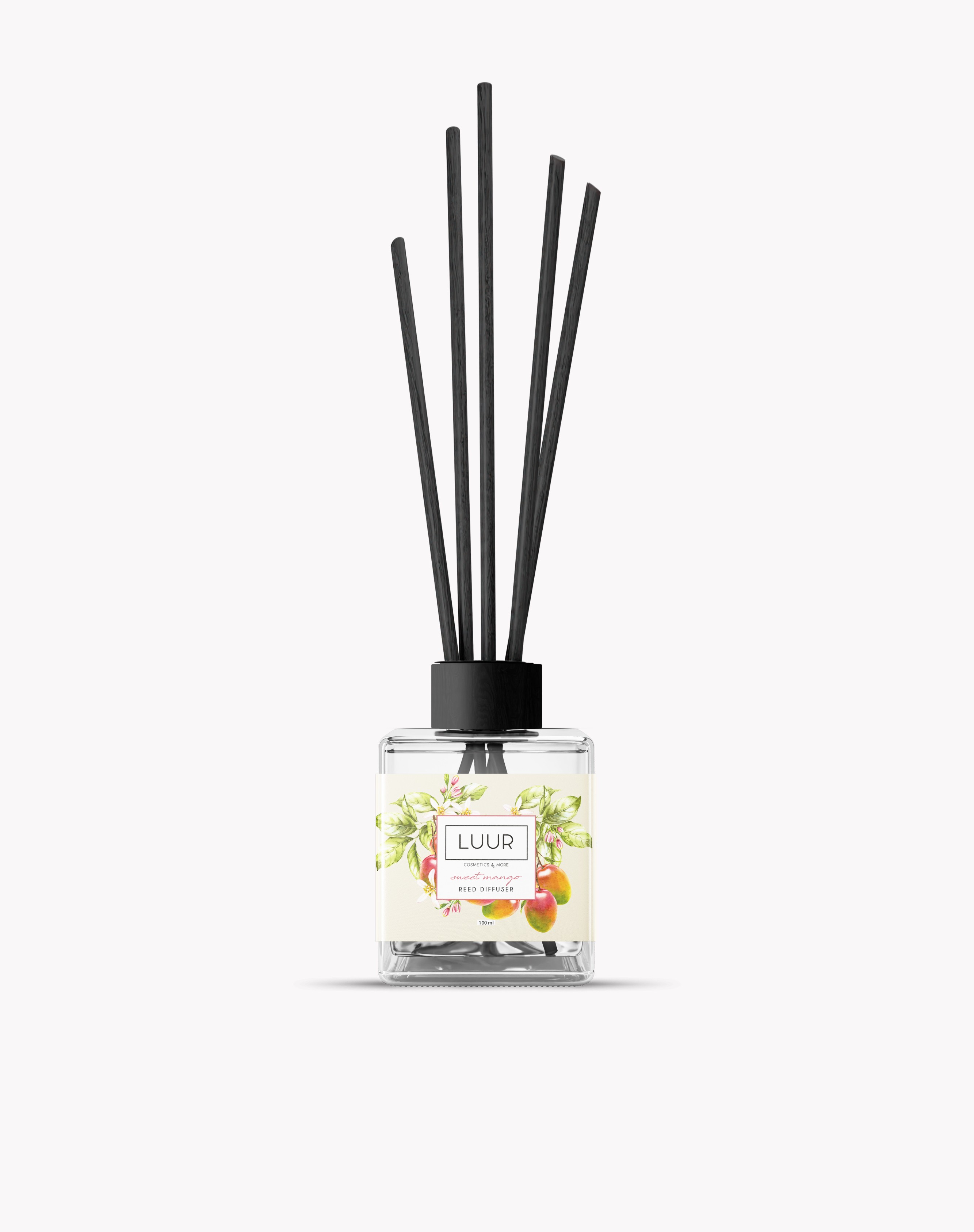 Sweet Mango Reed Diffuser with Fiber Stick-Luur Cosmetics