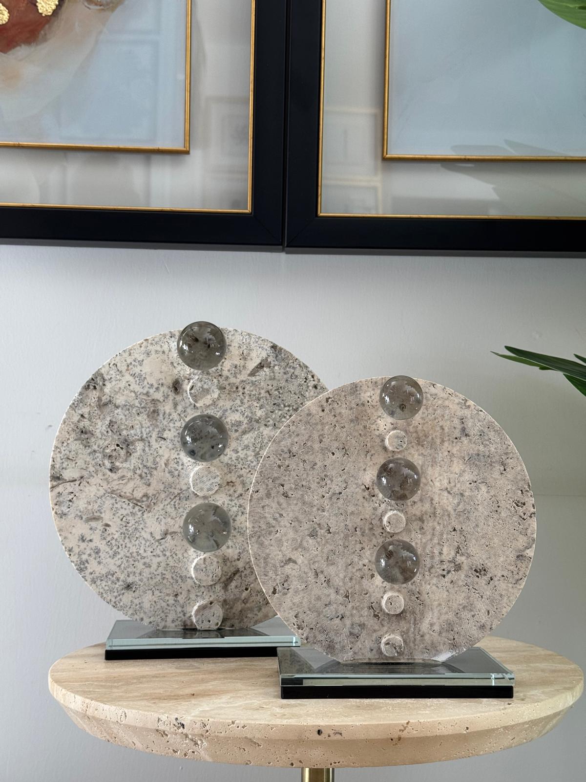 Cam Kaideli Traverten Disk 2li