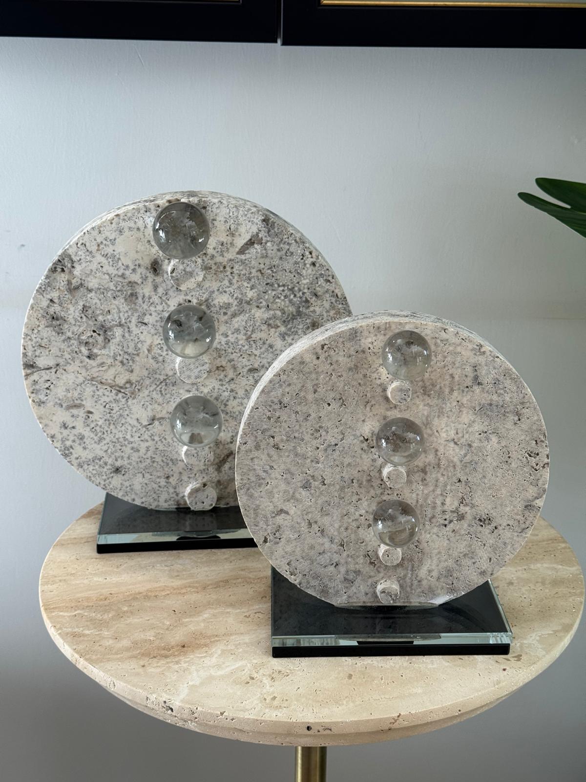 Cam Kaideli Traverten Disk 2li