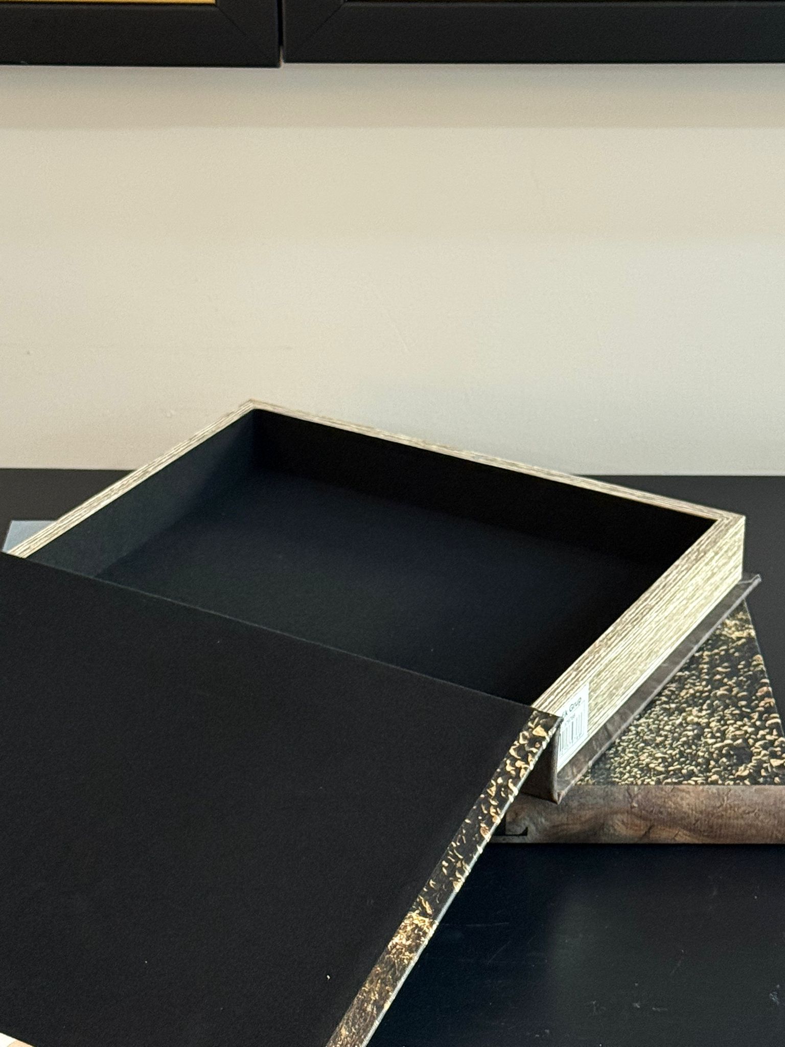 Deri Kaplı Kitap Kutu Humming Bird 2li 