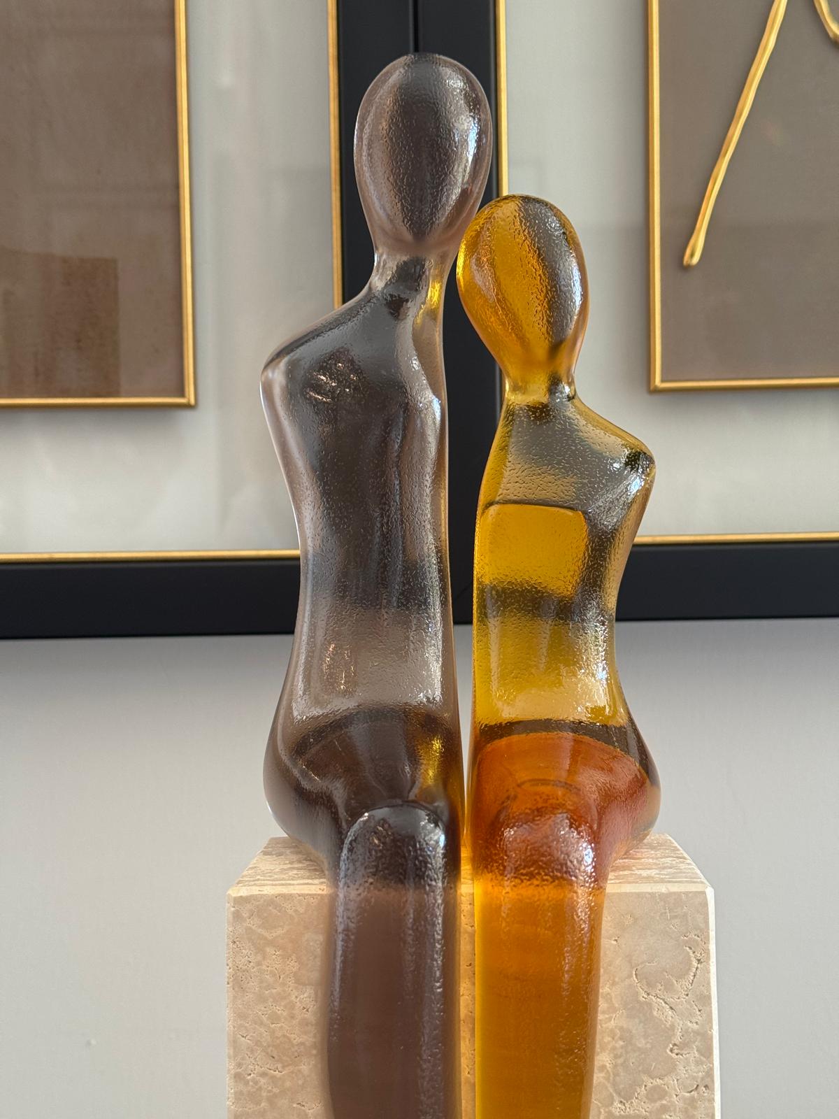 Traverten Kaideli Reçine Love Dekor