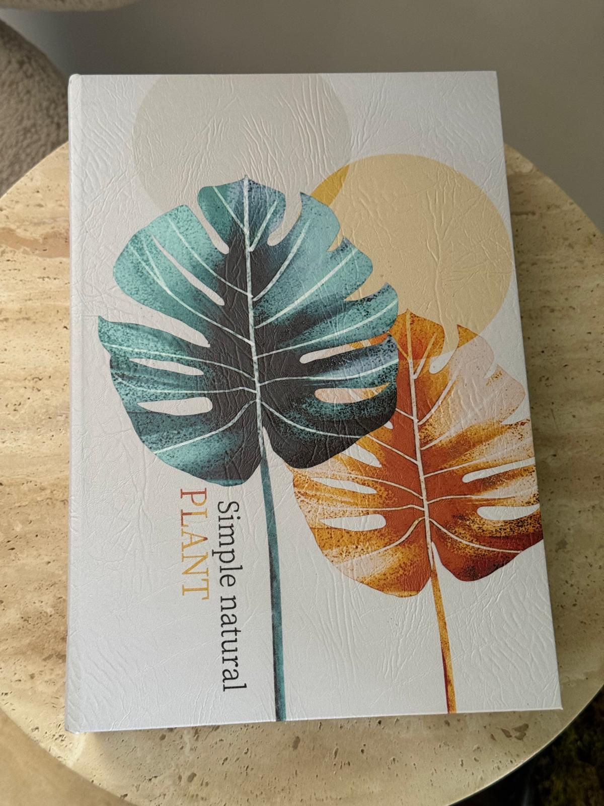 Kitap Kutu Planet İçi Ahşap Dışı Deri 3lü