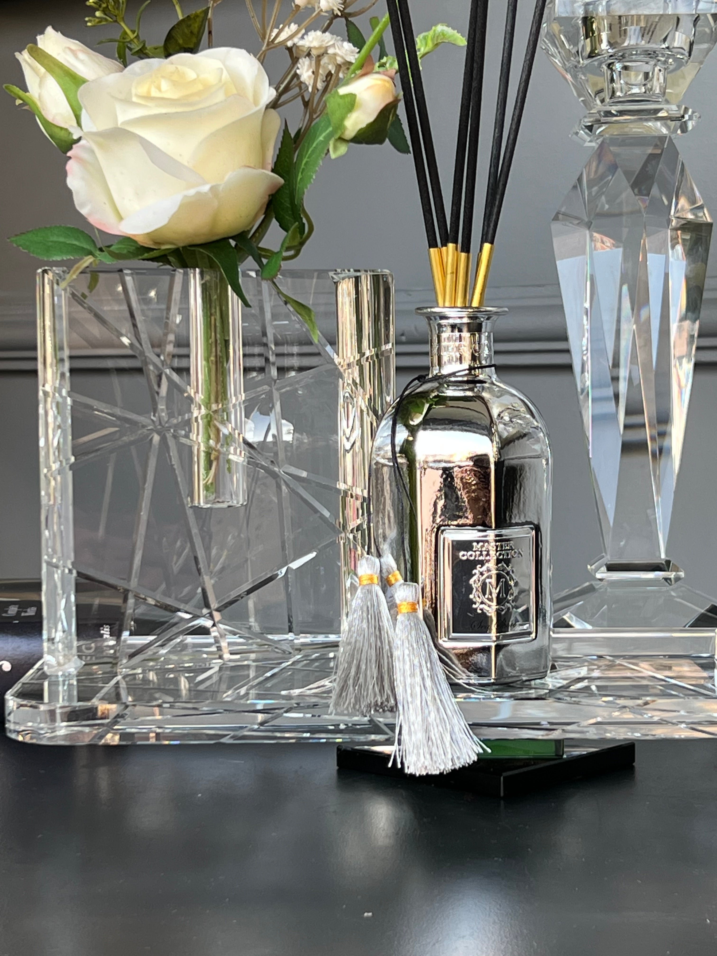 Çubuklu Silindir Difüzör Gümüş Renk 120 ml
