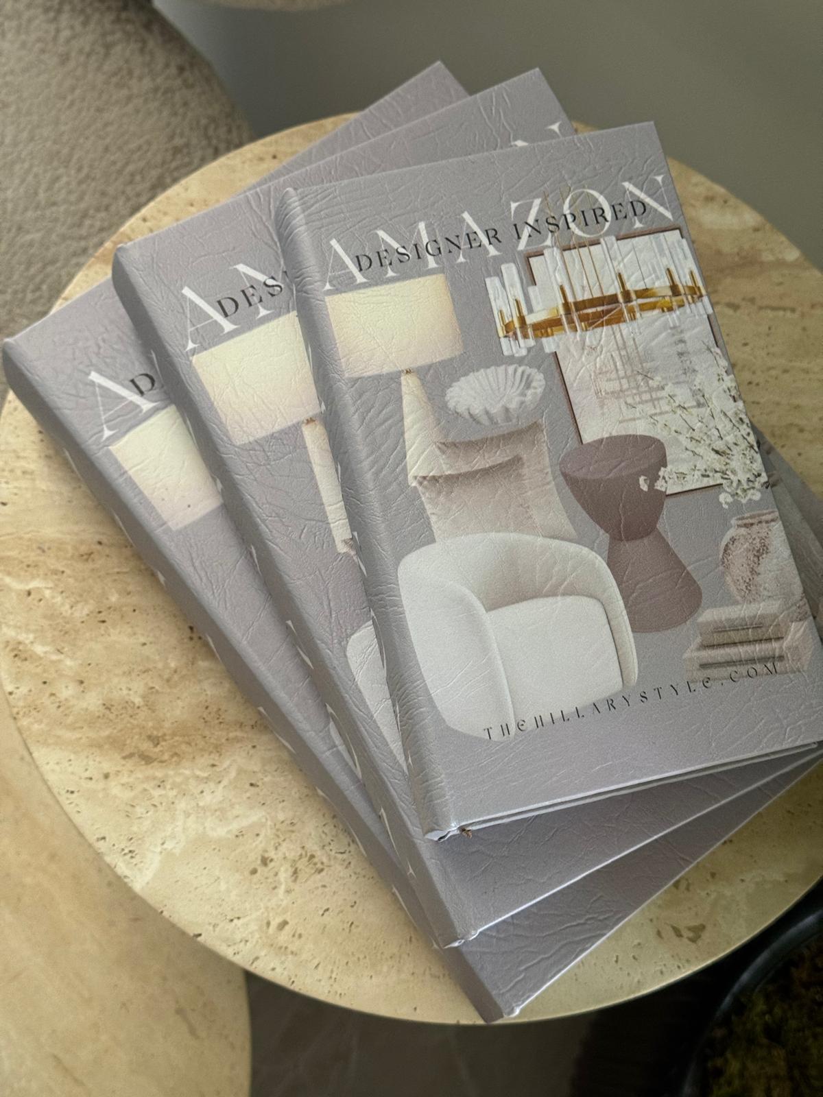 Kitap Kutu Amazon İçi Ahşap Dışı Deri 3lü