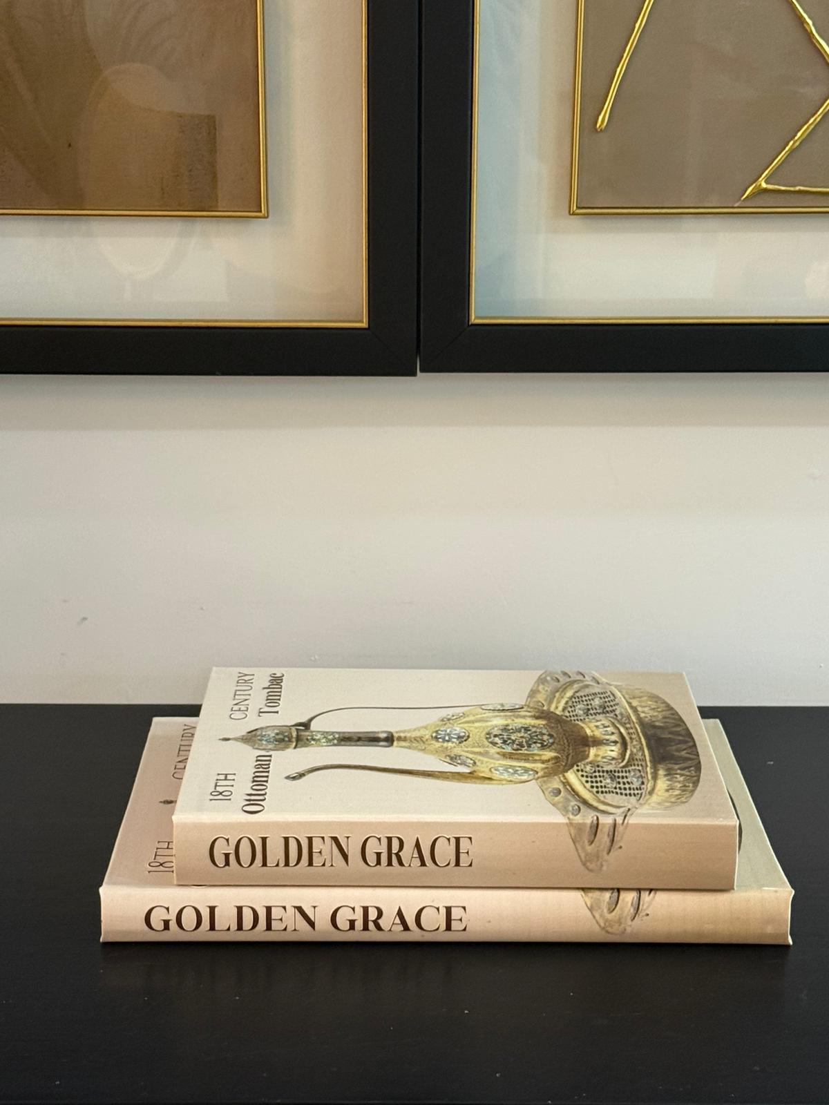 Deri Kaplı Kitap Kutu 18th Ottoman 2li