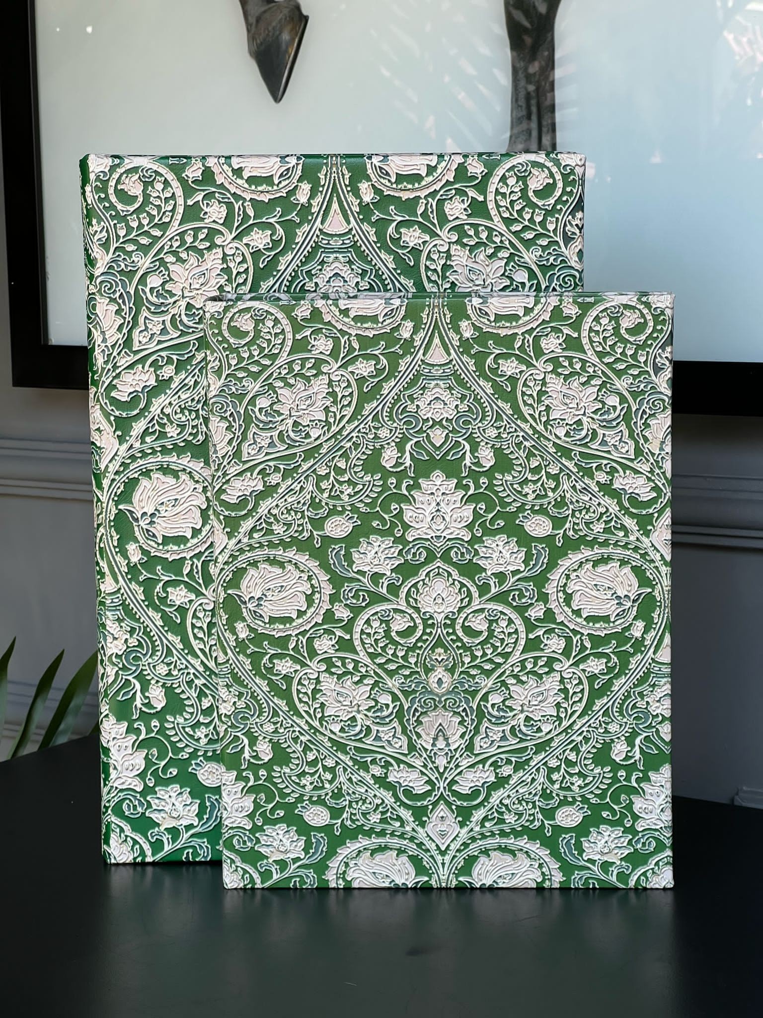 Kitap Kutu Ottoman Yeşil