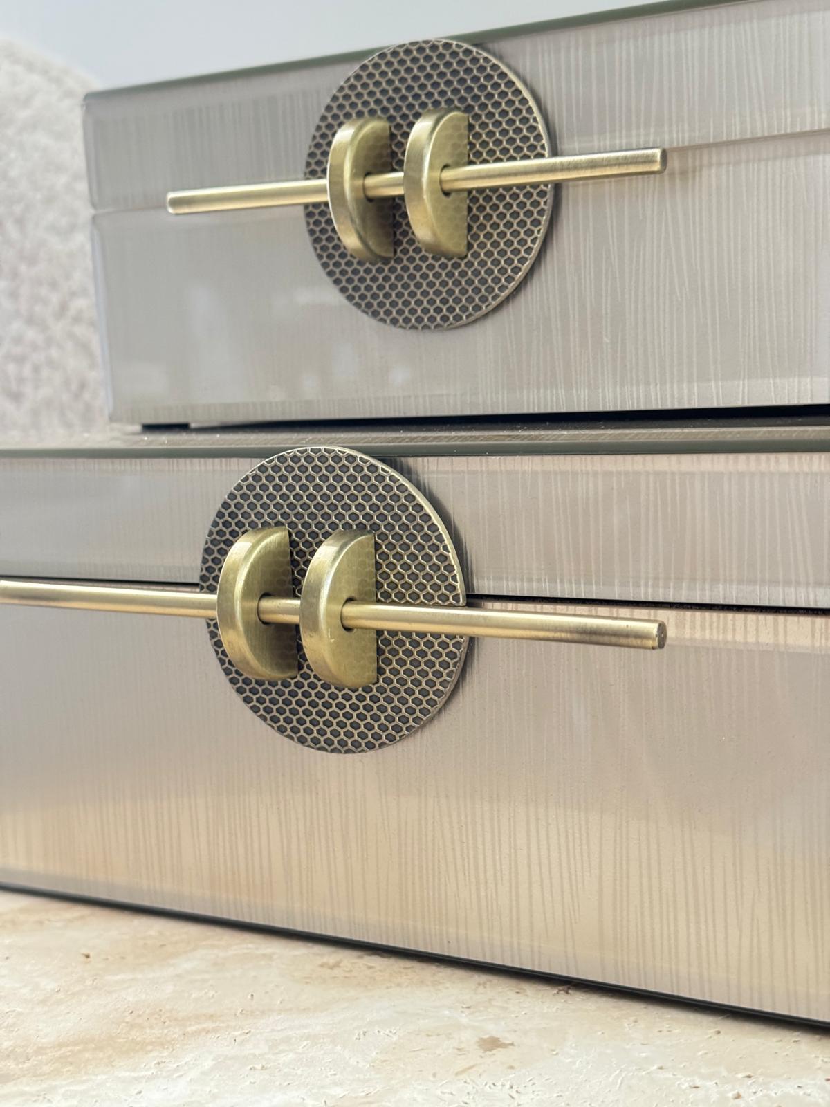 Cam Kutu Vizon Eskitme Çubuk Detaylı 2li