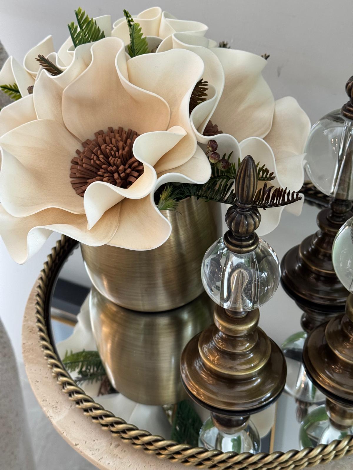 Kampanyalı Eskitme Tepsi Seti 