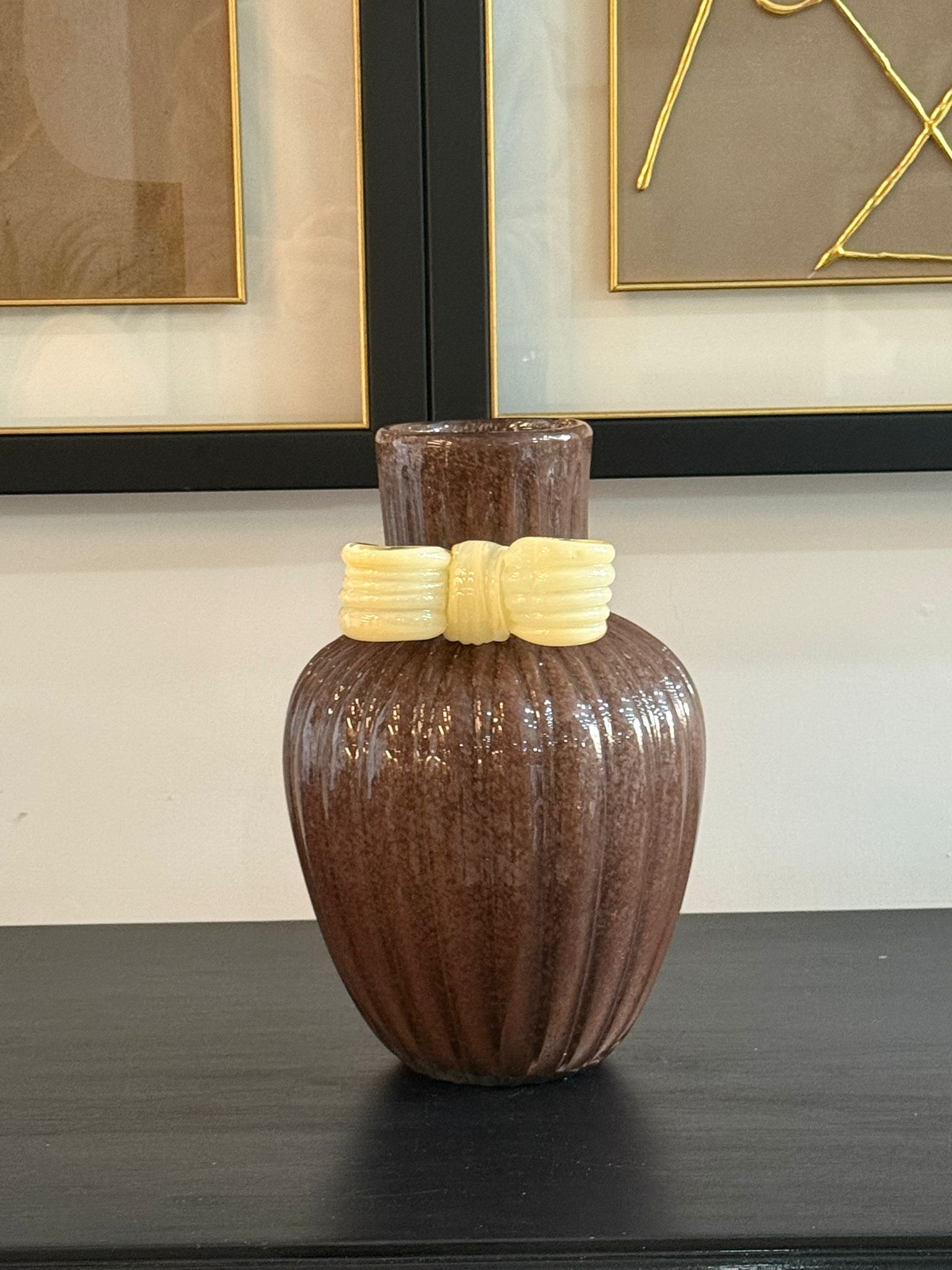 Fiyonklu Cam Vazo 18*29cm